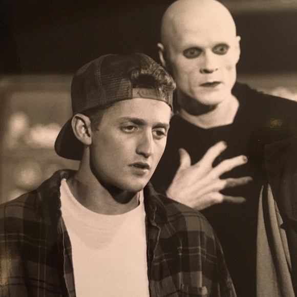 Bill Ted Bogus Excellent Art matted Grim Reaper